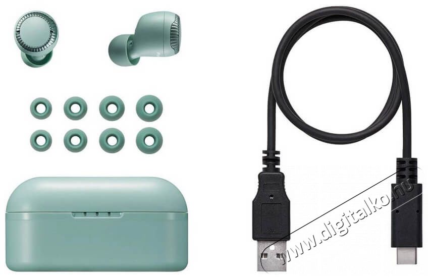 PANASONIC RZ-S300WE-G True Wireless Bluetooth f&uuml;lhallgat&oacute; - z&ouml;ld Audio-Video / Hifi / Multim&eacute;dia - F&uuml;l &eacute;s Fejhallgat&oacute;k - F&uuml;lhallgat&oacute; mikrofonnal / headset - 367980