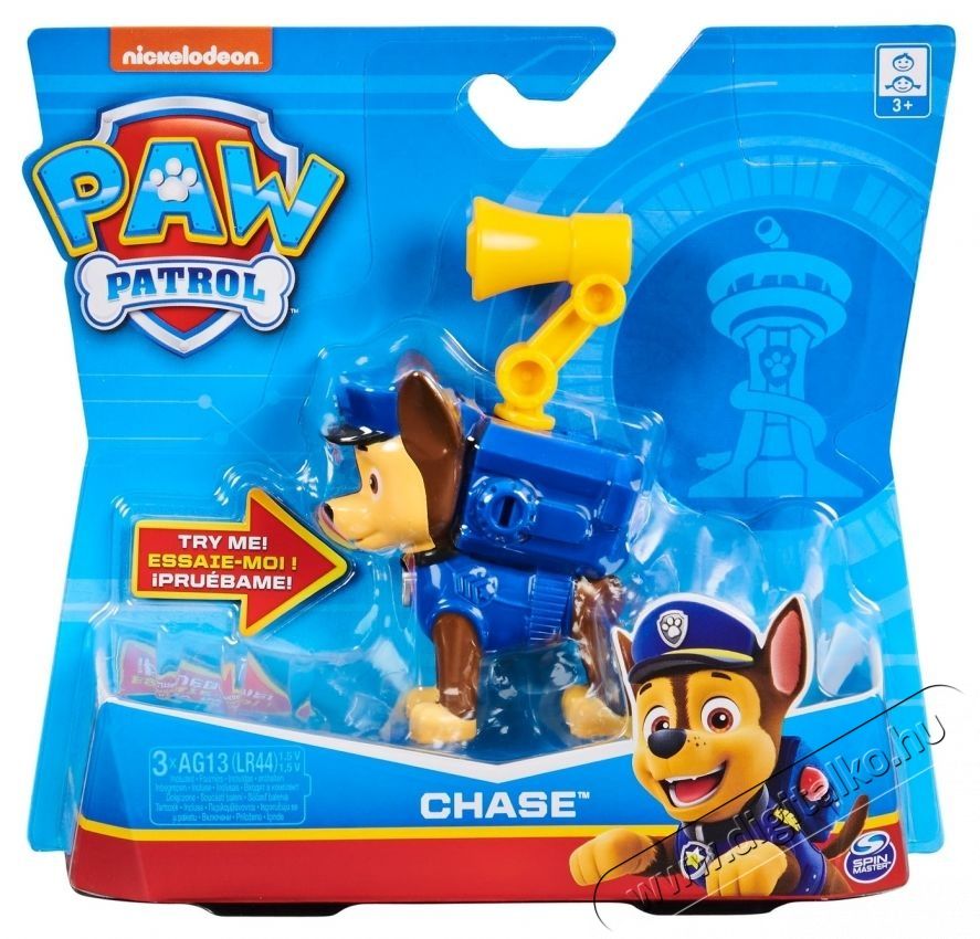 Paw patrol Paw Patrol Chase j&aacute;t&eacute;kfigura H&aacute;ztart&aacute;s / Otthon / K&uuml;lt&eacute;r - J&aacute;t&eacute;k / Sport - J&aacute;t&eacute;kfigura - 533675