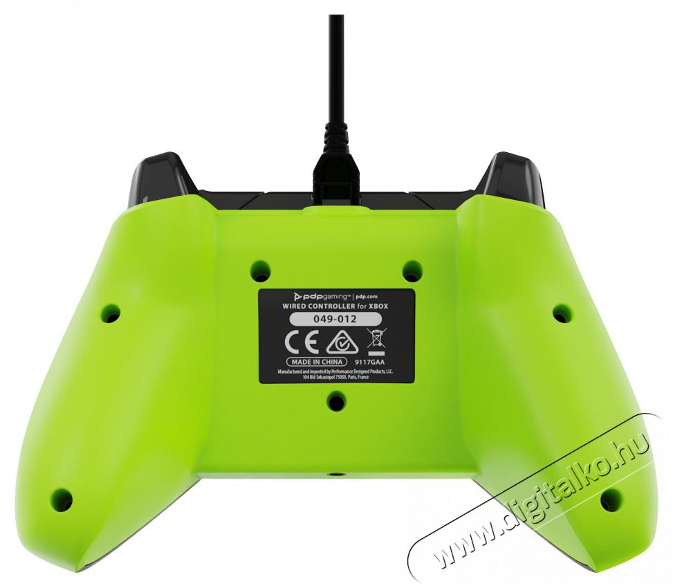 PDP Electric Xbox Series X|S/Xbox One/PC 3,5 mm audio vezet&eacute;kes fekete kontroller Iroda &eacute;s sz&aacute;m&iacute;t&aacute;stechnika - J&aacute;t&eacute;k konzol - Kontroller - 404661