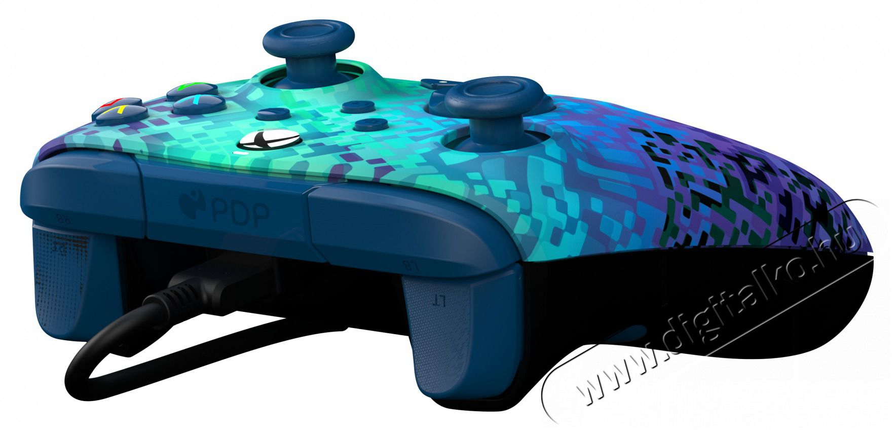 PDP Rematch Xbox Series X|S/Xbox One/PC 3,5 mm audio vezet&eacute;kes z&ouml;ld kontroller Iroda &eacute;s sz&aacute;m&iacute;t&aacute;stechnika - J&aacute;t&eacute;k konzol - Kontroller - 404062