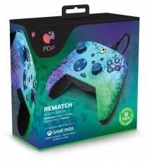PDP Rematch Xbox Series X|S/Xbox One/PC 3,5 mm audio vezet&eacute;kes z&ouml;ld kontroller Iroda &eacute;s sz&aacute;m&iacute;t&aacute;stechnika - J&aacute;t&eacute;k konzol - Kontroller - 404062