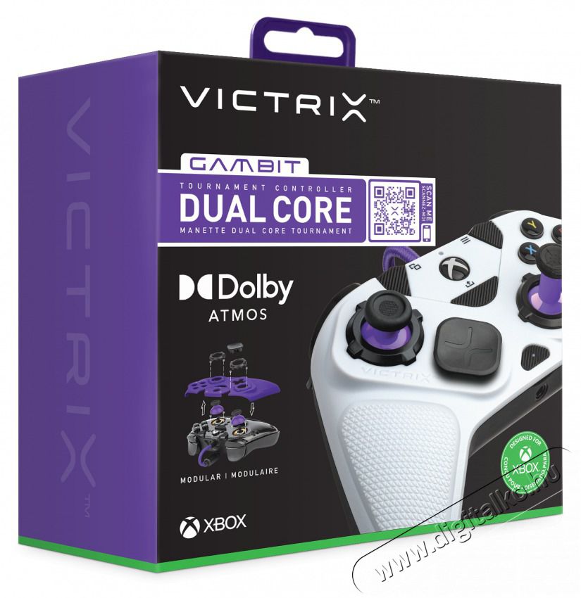 PDP Victrix Gambit Xbox Series X|S/Xbox One/PC eSport vezet&eacute;kes kontroller Iroda &eacute;s sz&aacute;m&iacute;t&aacute;stechnika - J&aacute;t&eacute;k konzol - Kontroller - 436111