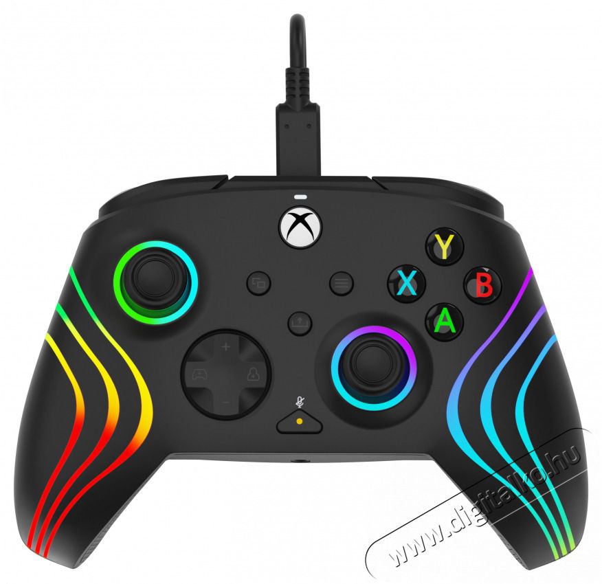 PDP Afterglow Wave Xbox Series X|S/Xbox One/PC 3,5 mm audio Lighting vezet&eacute;kes kontroller Iroda &eacute;s sz&aacute;m&iacute;t&aacute;stechnika - J&aacute;t&eacute;k konzol - Kontroller - 457122