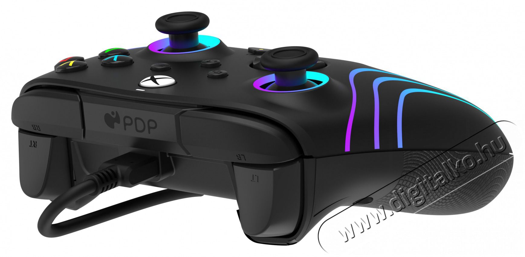 PDP Afterglow Wave Xbox Series X|S/Xbox One/PC 3,5 mm audio Lighting vezet&eacute;kes kontroller Iroda &eacute;s sz&aacute;m&iacute;t&aacute;stechnika - J&aacute;t&eacute;k konzol - Kontroller - 457122