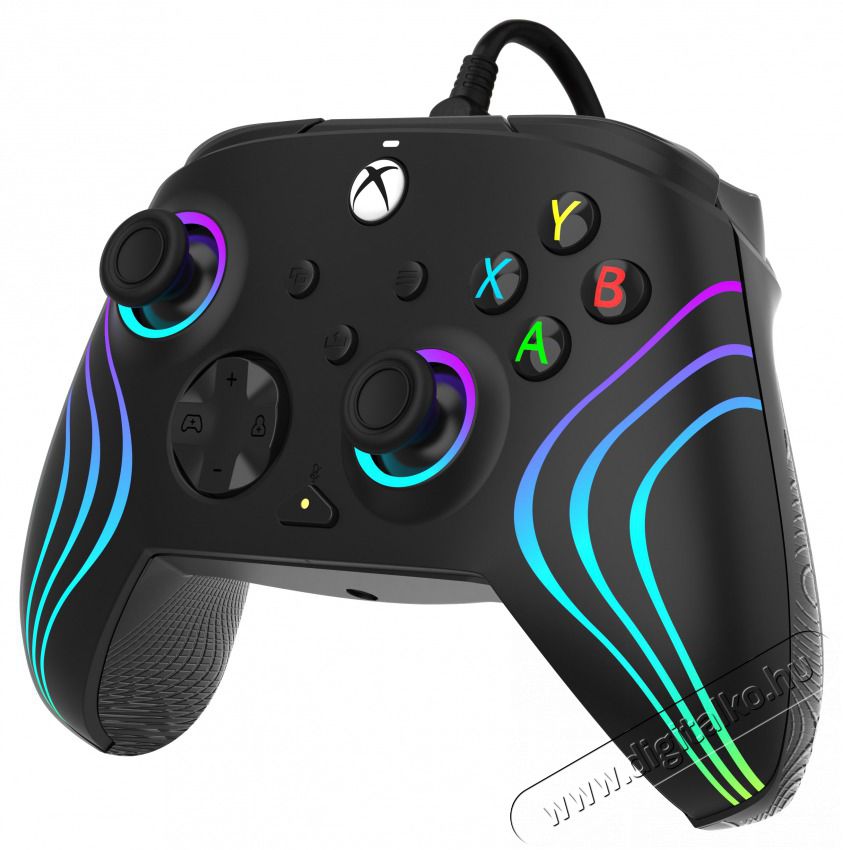 PDP Afterglow Wave Xbox Series X|S/Xbox One/PC 3,5 mm audio Lighting vezet&eacute;kes kontroller Iroda &eacute;s sz&aacute;m&iacute;t&aacute;stechnika - J&aacute;t&eacute;k konzol - Kontroller - 457122