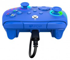 PDP 049-024-BL Afterglow Wave Xbox Series X|S/Xbox One/PC RGB LED k&eacute;k vezet&eacute;kes kontroller Iroda &eacute;s sz&aacute;m&iacute;t&aacute;stechnika - J&aacute;t&eacute;k konzol - Kontroller - 500131