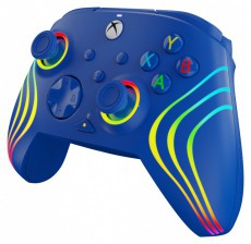 PDP 049-024-BL Afterglow Wave Xbox Series X|S/Xbox One/PC RGB LED k&eacute;k vezet&eacute;kes kontroller Iroda &eacute;s sz&aacute;m&iacute;t&aacute;stechnika - J&aacute;t&eacute;k konzol - Kontroller - 500131