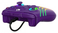 PDP 049-024-PR Afterglow Wave Xbox Series X|S/Xbox One/PC RGB LED lila vezet&eacute;kes kontroller Iroda &eacute;s sz&aacute;m&iacute;t&aacute;stechnika - J&aacute;t&eacute;k konzol - Kontroller - 500132