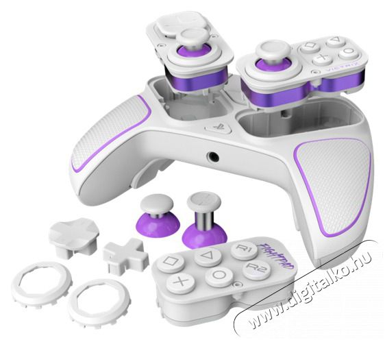 PDP 052-002-WH Victrix Pro BFG PS5 eSport feh&eacute;r vezet&eacute;k n&eacute;lk&uuml;li kontroller Iroda &eacute;s sz&aacute;m&iacute;t&aacute;stechnika - J&aacute;t&eacute;k konzol - Kontroller - 500129