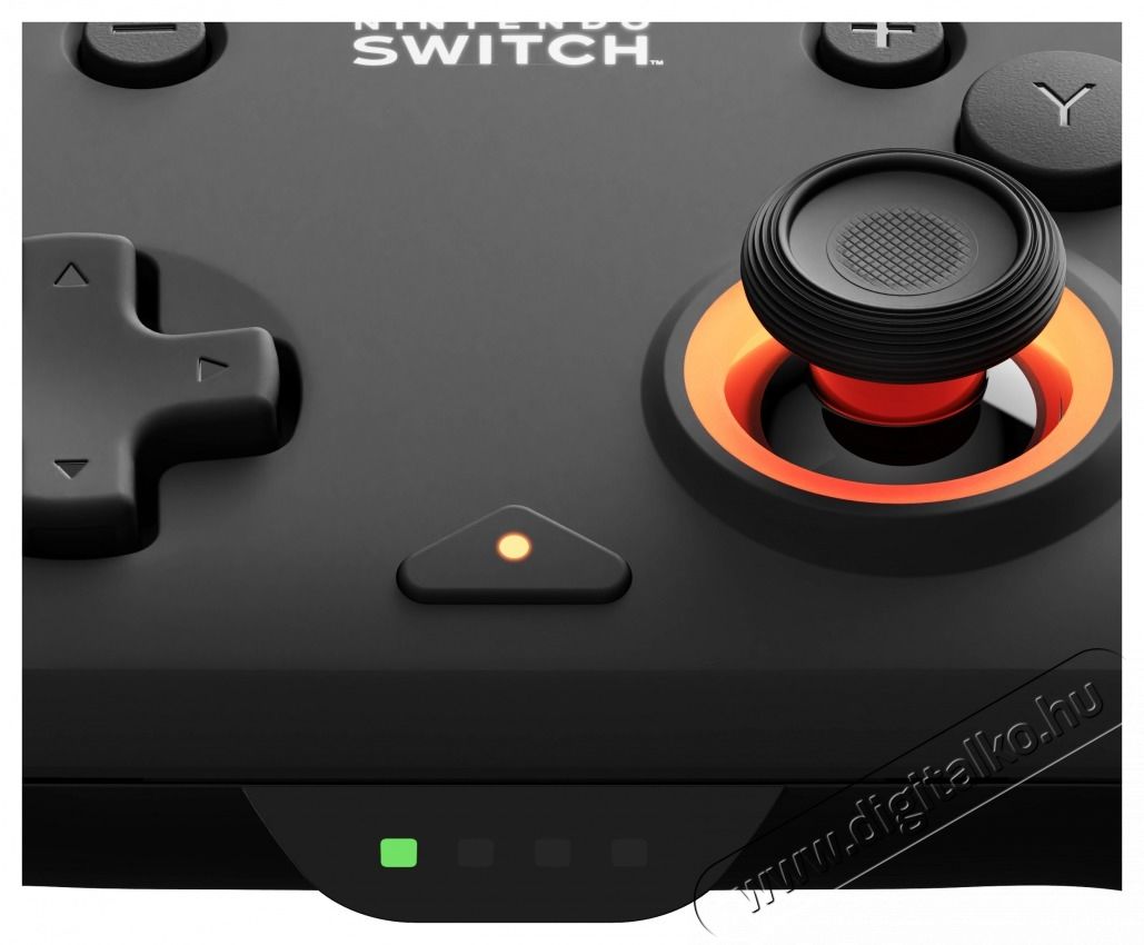 PDP 500-252-BK Afterglow Wave Nintendo Switch/Lite/OLED/Switch 2 RGB LED Lighting fekete vezet&eacute;k n&eacute;lk&uuml;li kontroller Iroda &eacute;s sz&aacute;m&iacute;t&aacute;stechnika - J&aacute;t&eacute;k konzol - Kontroller - 507709