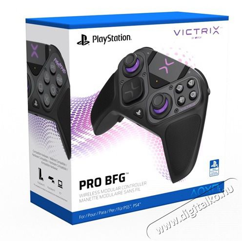 PDP 052-002-BK Victrix Pro Hybrid BFG/PlayStation 5, 3D audio, Programozhat&oacute; Modul&aacute;ris eSport vezet&eacute;k n&eacute;lk&uuml;li kontroller Iroda &eacute;s sz&aacute;m&iacute;t&aacute;stechnika - J&aacute;t&eacute;k konzol - Kontroller - 508894
