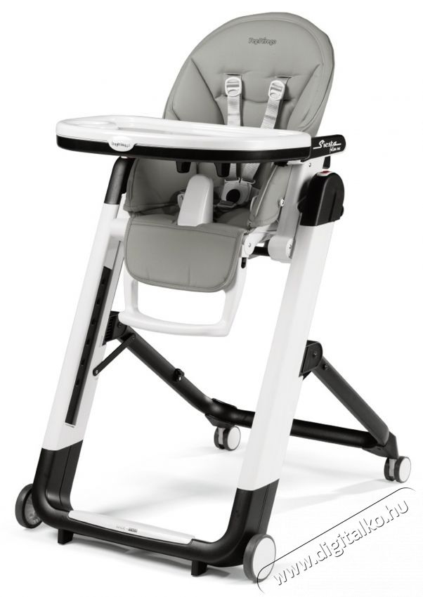 Peg Perego Siesta Follow Me 2 az 1-ben etetősz&eacute;k, Sz&uuml;rke Sz&eacute;ps&eacute;g&aacute;pol&aacute;s / Eg&eacute;szs&eacute;g - Baba mama term&eacute;k - Cumis&uuml;veg / cumi / etet&eacute;s kieg&eacute;sz&iacute;tő - 533677