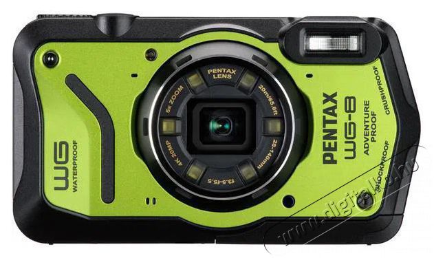 Pentax WG-8 Green F&eacute;nyk&eacute;pezőg&eacute;p / kamera - Kompakt f&eacute;nyk&eacute;pezőg&eacute;p - Kaland &eacute;s v&iacute;z&aacute;ll&oacute; f&eacute;nyk&eacute;pezőg&eacute;p - 520089