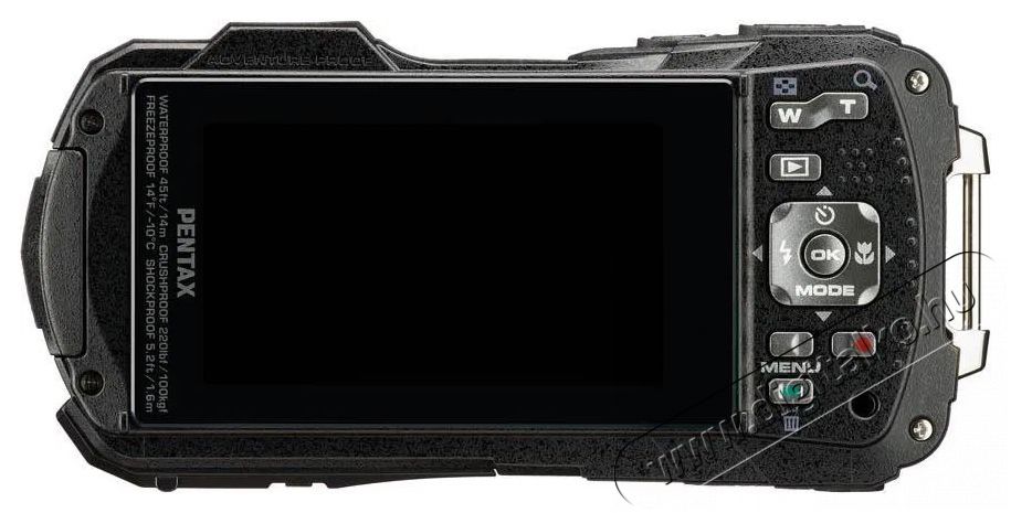Pentax WG-90 Black outdoor kit F&eacute;nyk&eacute;pezőg&eacute;p / kamera - Kompakt f&eacute;nyk&eacute;pezőg&eacute;p - Kaland &eacute;s v&iacute;z&aacute;ll&oacute; f&eacute;nyk&eacute;pezőg&eacute;p - 520053