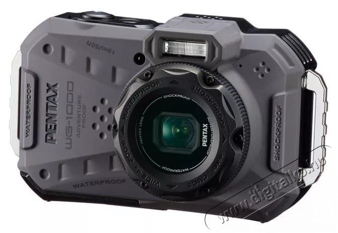 Pentax WG-1000 Grey F&eacute;nyk&eacute;pezőg&eacute;p / kamera - Kompakt f&eacute;nyk&eacute;pezőg&eacute;p - Norm&aacute;l tud&aacute;s&uacute; kompakt - 520031
