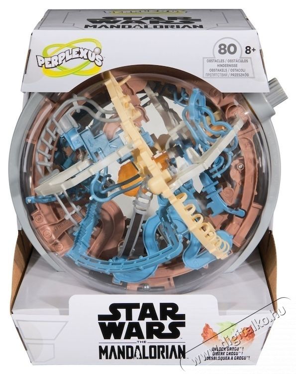 Perplexus Spin Master j&aacute;t&eacute;k, Perplexus, Star Wars, A mandal&oacute;ri H&aacute;ztart&aacute;s / Otthon / K&uuml;lt&eacute;r - J&aacute;t&eacute;k / Sport - Kreat&iacute;v / k&eacute;szs&eacute;gfejlesztő j&aacute;t&eacute;k - 533687