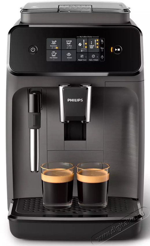 PHILIPS EP1224/00 Series 1200 Automata eszpressz&oacute;g&eacute;p tejhabos&iacute;t&oacute;val Konyhai term&eacute;kek - K&aacute;v&eacute;főző / k&aacute;v&eacute;&ouml;rlő / kieg&eacute;sz&iacute;tő - Automata k&aacute;v&eacute;főző - 364007