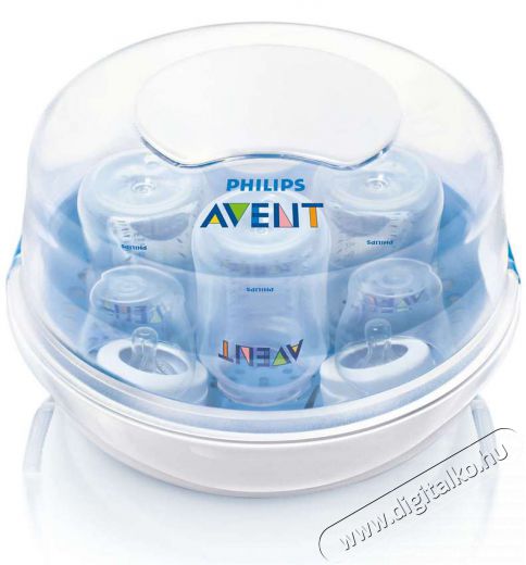 PHILIPS SCF281/02 Avent mikrohull&aacute;m&uacute; gőzsteriliz&aacute;l&oacute; Sz&eacute;ps&eacute;g&aacute;pol&aacute;s / Eg&eacute;szs&eacute;g - Baba mama term&eacute;k - Steriliz&aacute;l&oacute; - 299056