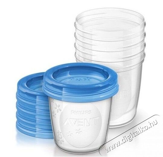 PHILIPS SCF619/10 meg&uacute;jult VIA Poharak 180ml, 5db Sz&eacute;ps&eacute;g&aacute;pol&aacute;s / Eg&eacute;szs&eacute;g - Baba mama term&eacute;k - Cumis&uuml;veg / cumi / etet&eacute;s kieg&eacute;sz&iacute;tő - 336824