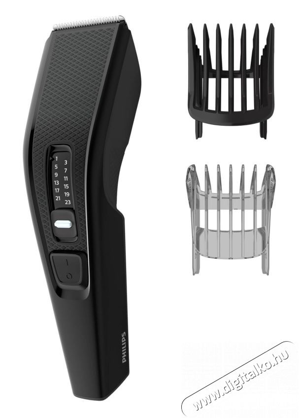 PHILIPS Hairclipper series 3000 HC3510/15 hajv&aacute;g&oacute; Sz&eacute;ps&eacute;g&aacute;pol&aacute;s / Eg&eacute;szs&eacute;g - Haj&aacute;pol&aacute;s - Haj / szak&aacute;ll v&aacute;g&oacute;, ny&iacute;r&oacute; - 345890