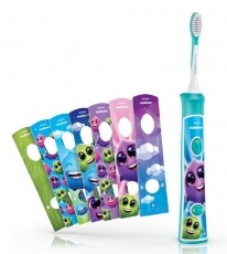 PHILIPS HX6322/04 Sonicare for Kids sz&oacute;nikus gyerek fogkefe Sz&eacute;ps&eacute;g&aacute;pol&aacute;s / Eg&eacute;szs&eacute;g - Sz&aacute;j / fog &aacute;pol&aacute;s - Elektromos fogkefe - 301167
