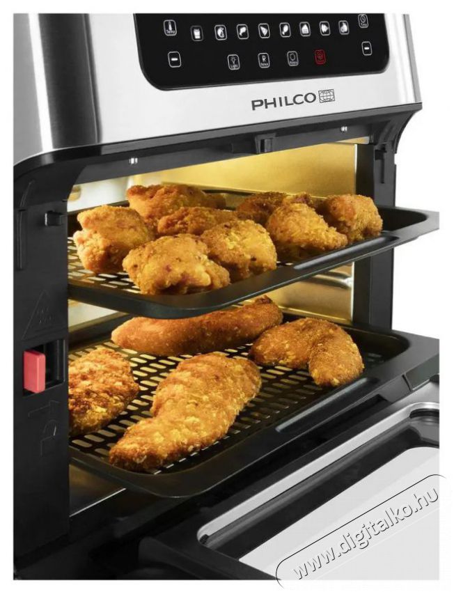 Philco PHAO 1000 forr&oacute;levegős fritőz Konyhai term&eacute;kek - Konyhai kisg&eacute;p (s&uuml;t&eacute;s / főz&eacute;s / hűt&eacute;s / &eacute;telk&eacute;sz&iacute;t&eacute;s) - L&eacute;gkever&eacute;ses főzőg&eacute;p / elektromos kukta / multifunkci&oacute;s s&uuml;tő - 376382
