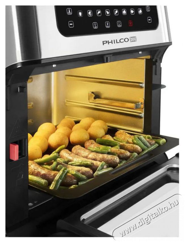 Philco PHAO 1000 forr&oacute;levegős fritőz Konyhai term&eacute;kek - Konyhai kisg&eacute;p (s&uuml;t&eacute;s / főz&eacute;s / hűt&eacute;s / &eacute;telk&eacute;sz&iacute;t&eacute;s) - L&eacute;gkever&eacute;ses főzőg&eacute;p / elektromos kukta / multifunkci&oacute;s s&uuml;tő - 376382