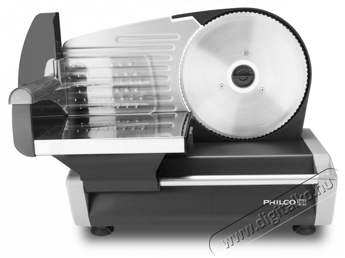 Philco PHFS 8010 elektromos szeletelő Konyhai term&eacute;kek - Konyhai kisg&eacute;p (elők&eacute;sz&iacute;t&eacute;s / feldolgoz&aacute;s) - Szeletelő / reszelő g&eacute;p - 376394
