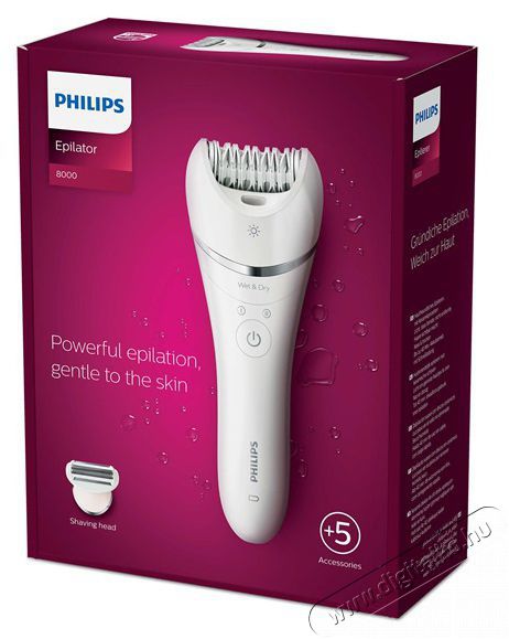 PHILIPS BRE710/00 epil&aacute;tor Sz&eacute;ps&eacute;g&aacute;pol&aacute;s / Eg&eacute;szs&eacute;g - Szőrtelen&iacute;tő / borotva - Női szőrtelen&iacute;tő - 378920