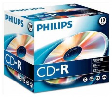 PHILIPS CD-R80 52x &Iacute;rhat&oacute; CD lemez Iroda &eacute;s sz&aacute;m&iacute;t&aacute;stechnika - Egy&eacute;b sz&aacute;m&iacute;t&aacute;stechnikai term&eacute;k - 386063