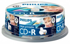 PHILIPS CD-R80IW 52x nyomtathat&oacute; cake box lemez 25db/csomag Iroda &eacute;s sz&aacute;m&iacute;t&aacute;stechnika - Sz&aacute;m&iacute;t&oacute;g&eacute;p tartoz&eacute;k - CD / DVD tart&oacute; / tasak - 398208