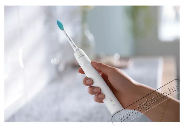 PHILIPS HX3673/13 Sonicare S3100 utaz&oacute;tokkal feh&eacute;r sz&oacute;nikus elektromos fogkefe Sz&eacute;ps&eacute;g&aacute;pol&aacute;s / Eg&eacute;szs&eacute;g - Sz&aacute;j / fog &aacute;pol&aacute;s - Elektromos fogkefe - 398192