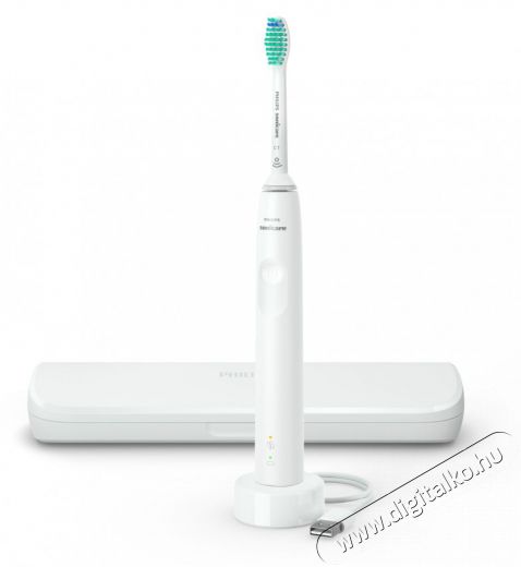 PHILIPS HX3673/13 Sonicare S3100 utaz&oacute;tokkal feh&eacute;r sz&oacute;nikus elektromos fogkefe Sz&eacute;ps&eacute;g&aacute;pol&aacute;s / Eg&eacute;szs&eacute;g - Sz&aacute;j / fog &aacute;pol&aacute;s - Elektromos fogkefe - 398192