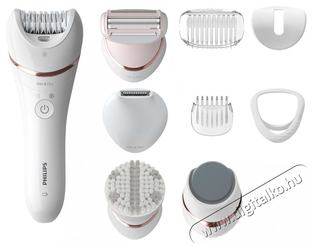 PHILIPS Satinelle Advanced BRE740/10 nedves &eacute;s sz&aacute;raz epil&aacute;tor Sz&eacute;ps&eacute;g&aacute;pol&aacute;s / Eg&eacute;szs&eacute;g - Szőrtelen&iacute;tő / borotva - Női szőrtelen&iacute;tő - 436658