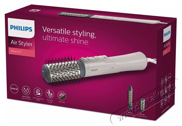 PHILIPS BHA710/00 levegős hajform&aacute;z&oacute;kefe Sz&eacute;ps&eacute;g&aacute;pol&aacute;s / Eg&eacute;szs&eacute;g - Haj&aacute;pol&aacute;s - Meleglevegős hajform&aacute;z&oacute; - 462116