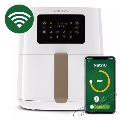 PHILIPS HD9255/30 FORR&Oacute;LEVEGŐS S&Uuml;TŐ Konyhai term&eacute;kek - Konyhai kisg&eacute;p (s&uuml;t&eacute;s / főz&eacute;s / hűt&eacute;s / &eacute;telk&eacute;sz&iacute;t&eacute;s) - L&eacute;gkever&eacute;ses főzőg&eacute;p / elektromos kukta / multifunkci&oacute;s s&uuml;tő - 474371
