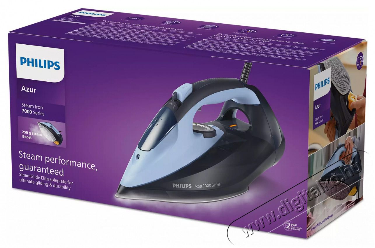 PHILIPS DST7041/20 VASAL&Oacute; GŐZ&Ouml;LŐS H&aacute;ztart&aacute;s / Otthon / K&uuml;lt&eacute;r - Vasal&oacute; - Vasal&oacute; - 474874