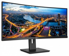PHILIPS &Iacute;velt VA monitor 34 345B1C, 3440x1440, 21:9, 300 cd/m2, 5ms, HDMI/DisplayPort/USB-C/4xUSB, LAN, hangsz&oacute;r&oacute;  Iroda &eacute;s sz&aacute;m&iacute;t&aacute;stechnika - Monitor - Monitor - 484197
