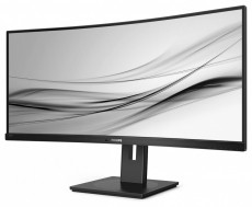 PHILIPS &Iacute;velt VA monitor 34 345B1C, 3440x1440, 21:9, 300 cd/m2, 5ms, HDMI/DisplayPort/USB-C/4xUSB, LAN, hangsz&oacute;r&oacute;  Iroda &eacute;s sz&aacute;m&iacute;t&aacute;stechnika - Monitor - Monitor - 484197