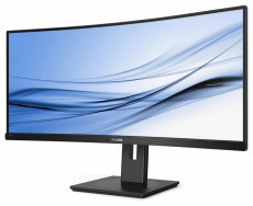 PHILIPS &Iacute;velt VA monitor 34 345B1C, 3440x1440, 21:9, 300 cd/m2, 5ms, HDMI/DisplayPort/USB-C/4xUSB, LAN, hangsz&oacute;r&oacute;  Iroda &eacute;s sz&aacute;m&iacute;t&aacute;stechnika - Monitor - Monitor - 484197