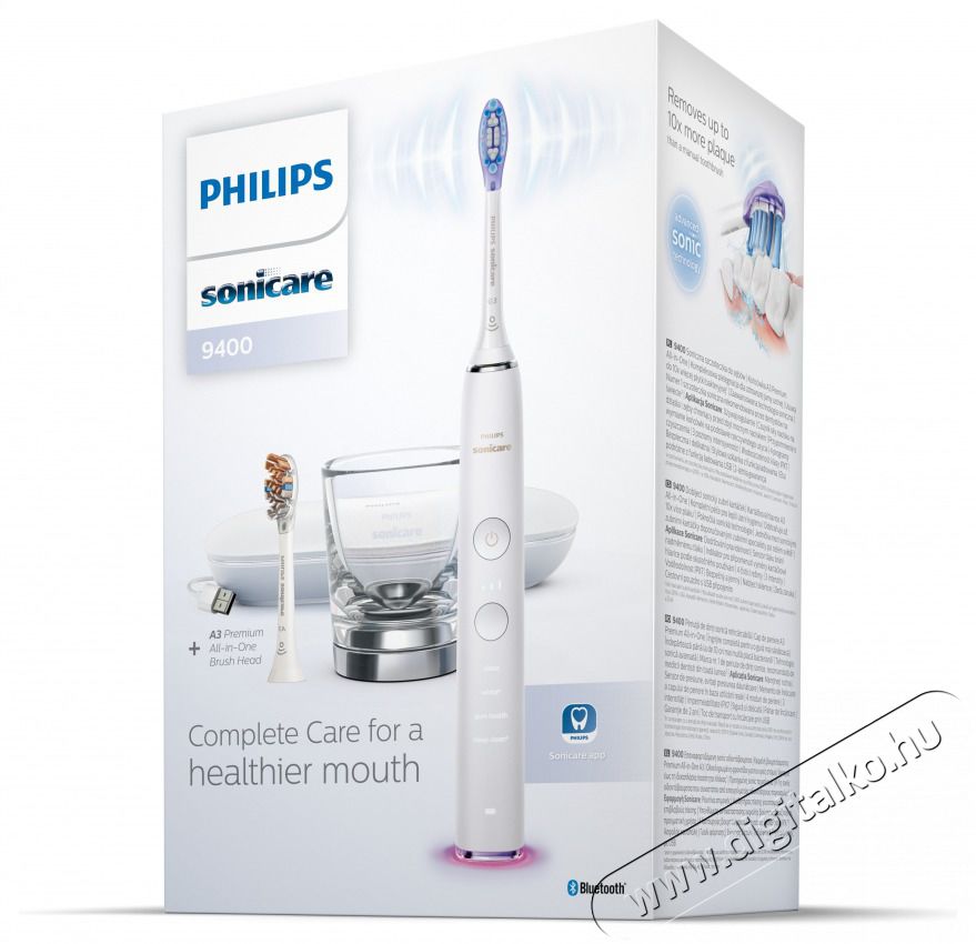 PHILIPS HX9917/88 ELEKTROMOS FOGKEFE Sz&eacute;ps&eacute;g&aacute;pol&aacute;s / Eg&eacute;szs&eacute;g - Sz&aacute;j / fog &aacute;pol&aacute;s - Elektromos fogkefe - 485352