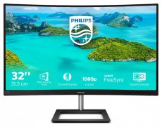 PHILIPS &Iacute;velt VA monitor 31.5 322E1C, 1920x1080, 16:9, 250cd/m2, 4ms, VGA/HDMI/DisplayPort Iroda &eacute;s sz&aacute;m&iacute;t&aacute;stechnika - Monitor - Monitor - 487284