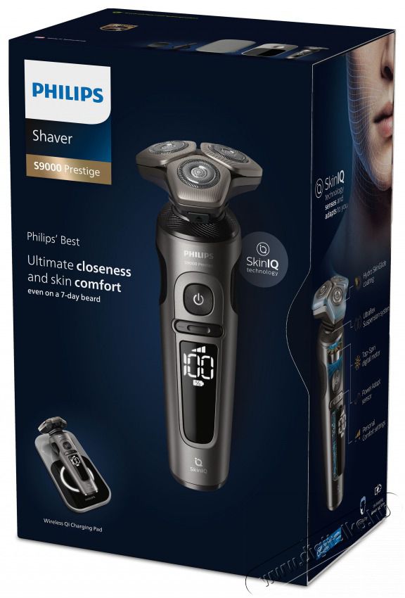 PHILIPS SP9872/15 BOROTVA Sz&eacute;ps&eacute;g&aacute;pol&aacute;s / Eg&eacute;szs&eacute;g - Szőrtelen&iacute;tő / borotva - F&eacute;rfi borotva - 485712