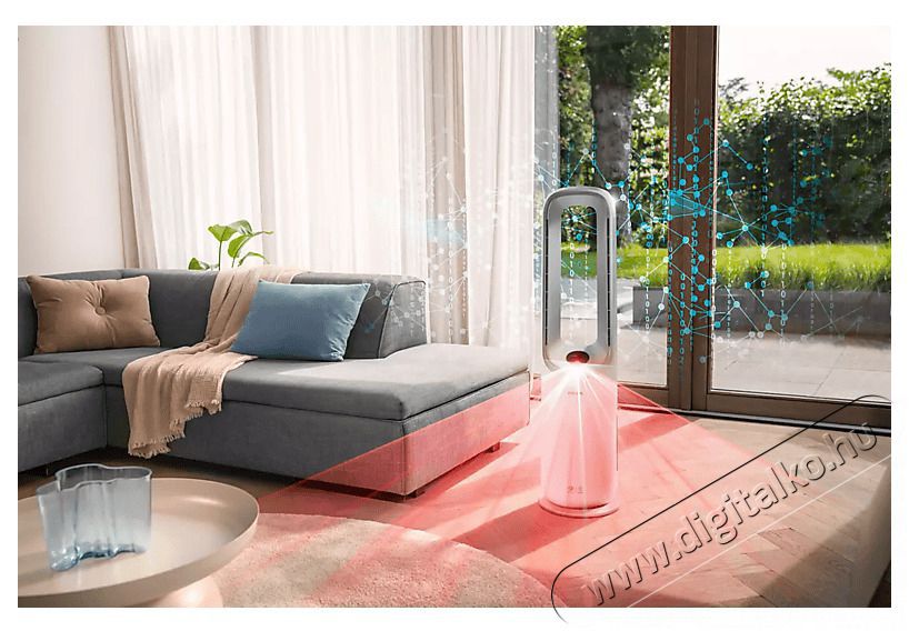 PHILIPS AirPerformer 7000i AMF765/10 l&eacute;gtiszt&iacute;t&oacute; &eacute;s ventil&aacute;tor Sz&eacute;ps&eacute;g&aacute;pol&aacute;s / Eg&eacute;szs&eacute;g - L&eacute;gtiszt&iacute;t&oacute; / p&aacute;r&aacute;s&iacute;t&oacute; / p&aacute;r&aacute;tlan&iacute;t&oacute; - L&eacute;gtiszt&iacute;t&oacute; - 493784