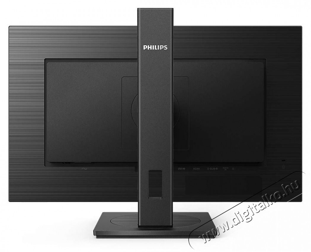 PHILIPS IPS monitor 27 272S1AE, 1920x1080, 16:9, 250cd/m2, 4ms, VGA/DVI/DisplayPort/HDMI, Pivot, hangsz&oacute;r&oacute; Iroda &eacute;s sz&aacute;m&iacute;t&aacute;stechnika - Monitor - Monitor - 495269