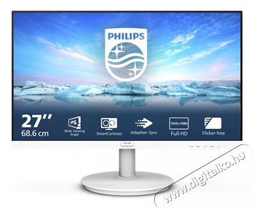 PHILIPS 271V8AW/00 MONITOR Iroda &eacute;s sz&aacute;m&iacute;t&aacute;stechnika - Monitor - Monitor - 496281