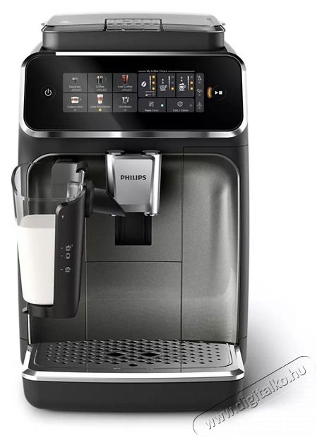 PHILIPS EP3349/70 3300 LatteGo tejhabos&iacute;t&oacute;val fekete automata k&aacute;v&eacute;főző Konyhai term&eacute;kek - K&aacute;v&eacute;főző / k&aacute;v&eacute;&ouml;rlő / kieg&eacute;sz&iacute;tő - Automata k&aacute;v&eacute;főző - 500211