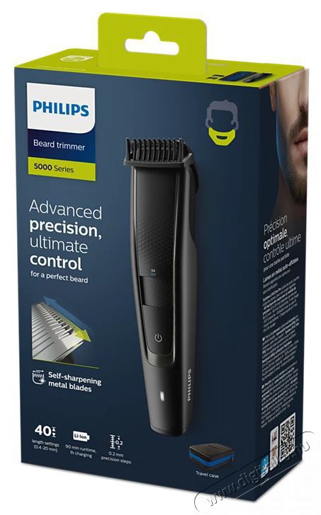 PHILIPS BT5515/70 Series 5000 szak&aacute;llv&aacute;g&oacute; Sz&eacute;ps&eacute;g&aacute;pol&aacute;s / Eg&eacute;szs&eacute;g - Szőrtelen&iacute;tő / borotva - Arc- &eacute;s testszőrzet v&aacute;g&oacute;, form&aacute;z&oacute; - 500650