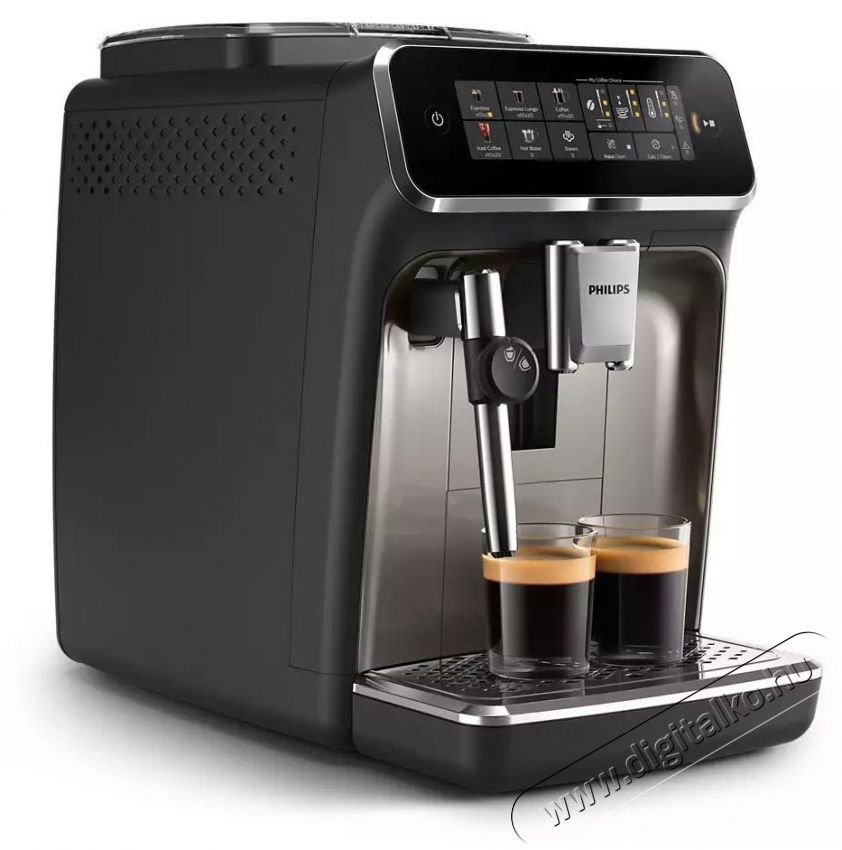 PHILIPS Series 3300 Panarello Plus EP3326/90 Automata k&aacute;v&eacute;főző Konyhai term&eacute;kek - K&aacute;v&eacute;főző / k&aacute;v&eacute;&ouml;rlő / kieg&eacute;sz&iacute;tő - Automata k&aacute;v&eacute;főző - 500669