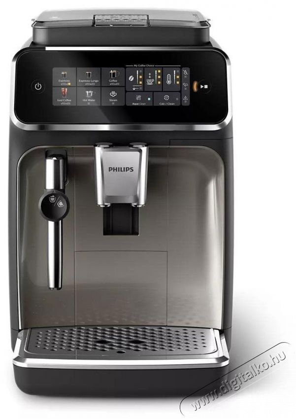 PHILIPS Series 3300 Panarello Plus EP3326/90 Automata k&aacute;v&eacute;főző Konyhai term&eacute;kek - K&aacute;v&eacute;főző / k&aacute;v&eacute;&ouml;rlő / kieg&eacute;sz&iacute;tő - Automata k&aacute;v&eacute;főző - 500669